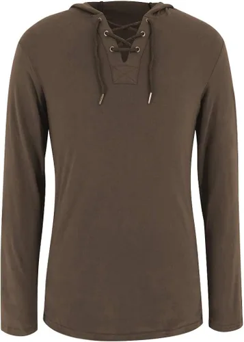 Miniatura 4 de Yuccalley Sudaderas con capucha de manga larga para hombre, sudaderas casuales