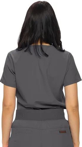 Miniatura 3 de Monarch Uniforms Camiseta médica para mujer con un bolsillo para mujer