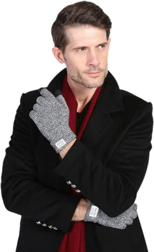 Miniatura 3 de FakeFace Guantes unisex para pantalla táctil, guantes de punto de lana cálidos, guantes de texto al aire libre, para esquí, ciclismo, regalo