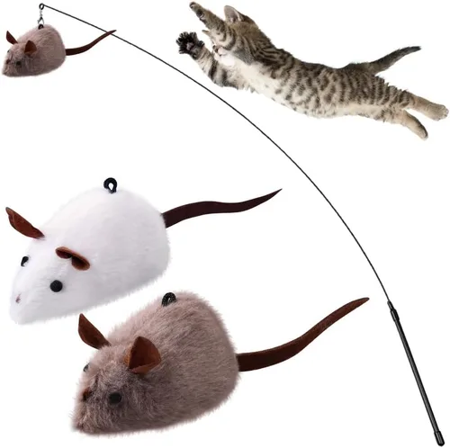 PAZ'S GIFT Juguetes para gatos de felpa con hierba gatera, juguetes para patadas para gatos, limpia los dientes, elimina el mal aliento, adorables