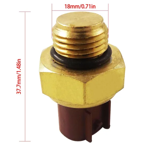 Miniatura 5 de Reemplazo del sensor del interruptor de temperatura del ventilador de enfriamiento del radiador para 19206-115-0000,19206-102-000,36520-0000,30970002