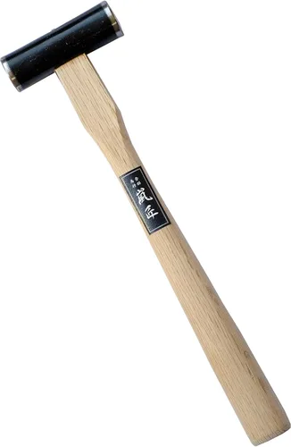 Miniatura 8 de GENNO - Martillo de carpintero japonés 20.11 oz/20 onzas, resistente de doble cara, mango de madera para cincel, plano de mano japonés, clavo
