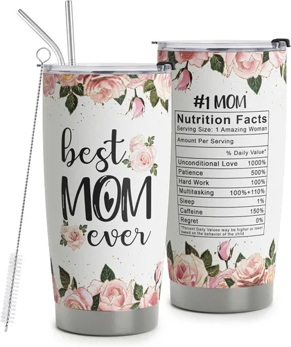 Miniatura 7 de Regalos para mamá autista, taza de viaje de conciencia sobre el autismo con popote para mamá, tazas de acero inoxidable para autismo de 20 onzas