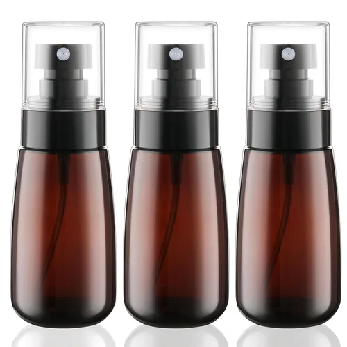 Miniatura 24 de Cosywell Botella de aerosol de niebla fina aprobada por la TSA 3.4 oz 100 ml Paquete de 3 envases de viaje recargables de cosméticos vacíos Botella