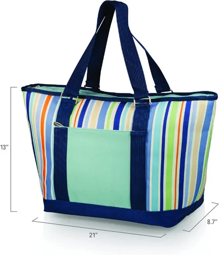 Miniatura 4 de ONIVA - a Picnic Time Brand Topanga - Bolsa térmica aislada St. Tropez, 13.8 x 8.5 x 13 pulgadas Colección St. Tropez - Azul cielo