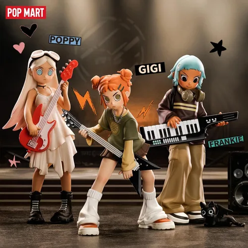 Miniatura 4 de POP MART Peach Riot Rise Up Series Figuras, figuras de caja ciega de Peach Riot, figuras de acción de diseño aleatorio, juguetes coleccionables