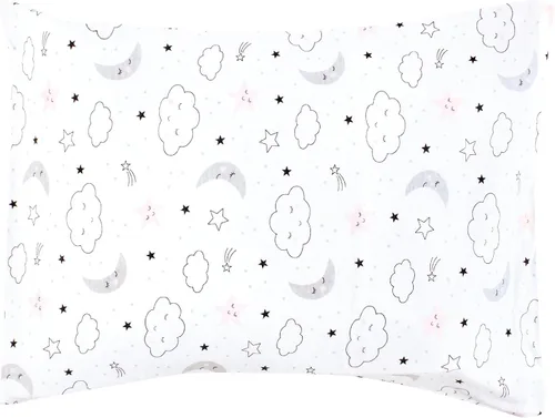 Miniatura 53 de Hudson Baby Funda de almohada unisex de algodón para bebés y niños pequeños, animales del bosque, talla única Forest Animals