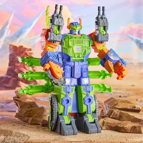 Miniatura 5 de Transformers CYBERWORLD - Juego de batalla Scorponok Strike, juego de figuras de acción de conversión con luces y sonidos, juguetes robot para niños
