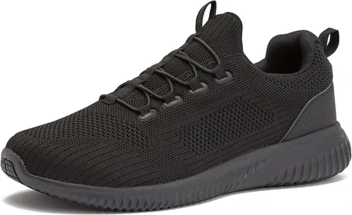 Avia Anchor SR Mesh Slip On Black Zapatos antideslizantes para hombres, zapatos de trabajo resistentes al agua para hombre y restaurante o servicio