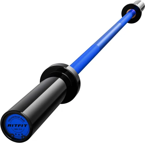 Miniatura 21 de RITFIT Olympic Barbell 4ft/6ft - 2 Inch Weight Bar for Strength Training, Weightlifting, Squat, Deadlift, Bench Press, Curl, Overhead Press