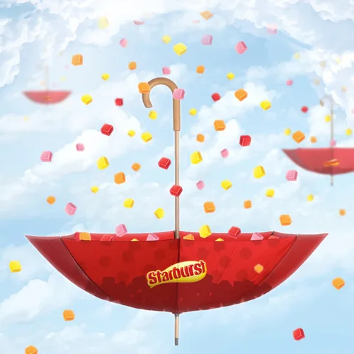 Miniatura 6 de Starburst Sours Minis - Bolsa de dulces masticables de frutas, 8.0 onzas