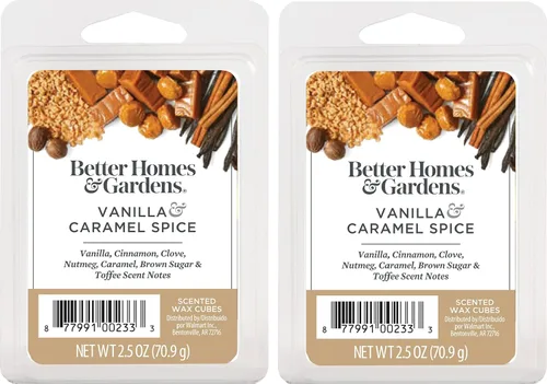 Miniatura 8 de Better Homes and Gardens - Cubos de cera perfumados de 2.5 onzas, paquete de 2 (pastel de calabaza especiado)