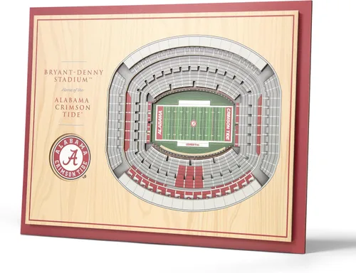 Miniatura 22 de YouTheFan NCAA Florida Gators Arte de Pared 3D StadiumView de 5 Capas - Estadio Ben Hill Griffin, 13.00" x 17.00