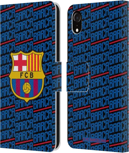 Miniatura 36 de Head Case Designs Funda de piel con licencia oficial del FC Barcelona Barca Crest Patterns, tipo cartera, compatible con Apple iPhone 11