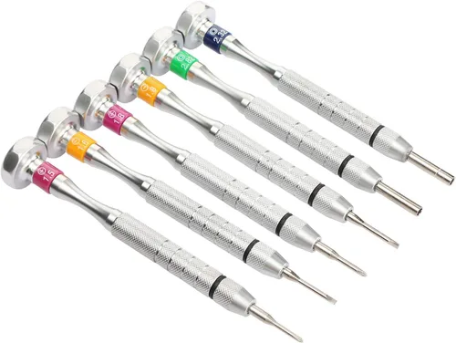 Miniatura 6 de Kit de herramientas de reparación de lentes ópticas de lujo de 14 piezas, juego de reparación de gafas de acero inoxidable con 8 alicates y 6