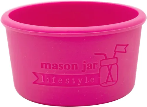 Miniatura 13 de Mason Jar Lifestyle - Fundas de silicona de 4 onzas para proteger bolas pequeñas, Kerr, tarros de conservas acolchados (gris carbón, paquete de 2)