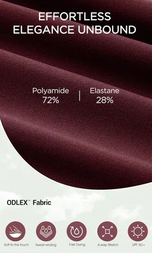 Miniatura 5 de ODODOS ODLEX - Paquete de 2 leggings de entrenamiento de cintura alta de 78 de longitud para mujer, 2528 pulgadas, pantalones de yoga atléticos