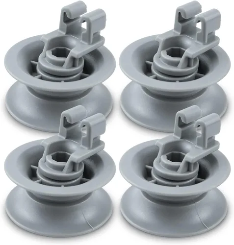 Miniatura 6 de 611475 Montaje de rueda inferior para lavavajillas - gris, apto para Bosch Reemplazar #bsh-00611475 1559847 AH3477735 AH8727387 Paquete de 4