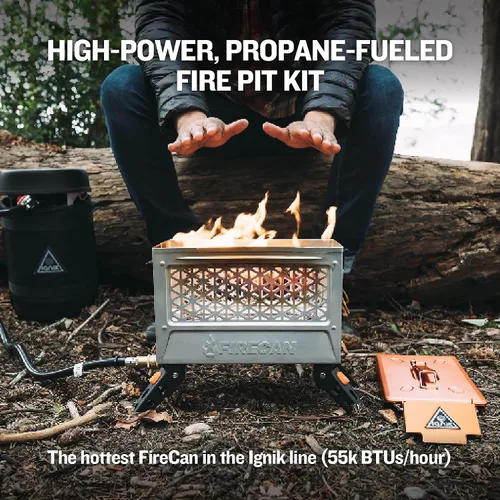 Miniatura 2 de Ignik FireCan Elite, Hoguera portátil de propano de alta potencia