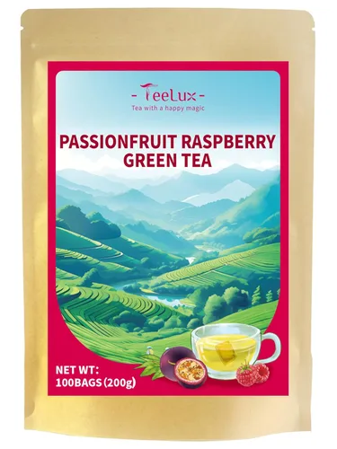 Miniatura 11 de TeeLux Bolsas de té verde menta, té verde con menta, menta verde y citronela, con cafeína, 100% real y natural, 100