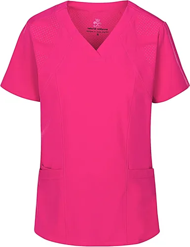 Miniatura 86 de Natural Uniforms Conjunto de ropa quirúrgica elástica para mujer con tallas regulares y pequeñas