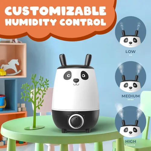 Miniatura 2 de Everlasting Comfort Humidificadores para Niños de 2.5L para Dormitorio - Fácil de Limpiar, Tiempo de Funcionamiento de 24 Horas, Sin Filtro