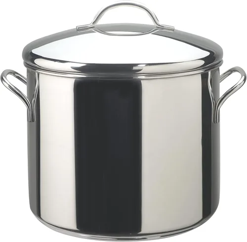 Miniatura 17 de Farberware Tapa clásica de acero inoxidable para freír, Sartén para saltear (2.75 cuartos de galón), Plateado