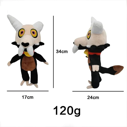 Miniatura 7 de HJTLSKBZ - Peluche de The Owl House King, casa de búho, lindo animal de peluche kawaii, muñeco de peluche Kawaii de dibujos animados, juguete