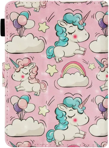 Miniatura 4 de Funda delgada de 6 pulgadas para Kindle Paperwhite (10ª generación, versión 2018) – Funda de piel sintética para tarjetas y ranuras para efectivo
