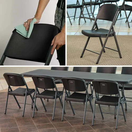 Miniatura 6 de Lifetime Silla plegable con color negro Model#80887U (4, negro)