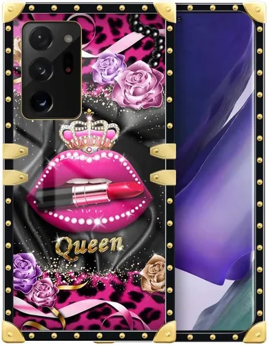 Miniatura 129 de Funda compatible con Samsung Galaxy Note 10 Plus, Lipstick Lips Note 10 Plus para niñas, TPU suave a prueba de golpes, protección rígida