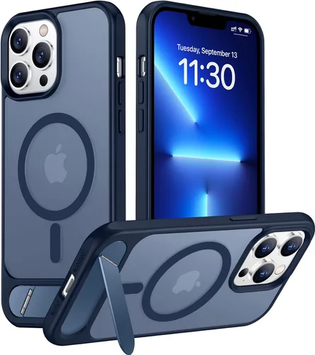 Miniatura 150 de Funda para iPhone 11 con compatibilidad magnética, [Soporte invisible incorporado][Compatible con MagSafe]