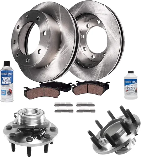 Miniatura 69 de Detroit Axle - Rotores de freno para Ford Mustang 2015 2016 2017 2018 2019 2020 2021 2022 2023 Rotores de freno de disco 2016 2017 2018 2019