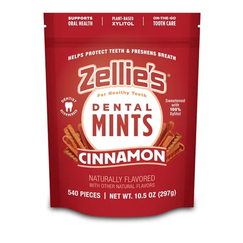 Miniatura 10 de Zellie's - Mentas de frutas frescas 100% xilitol, sin aspartamo, sin gluten, veganas y kosher (250 unidades, paquete de 1)