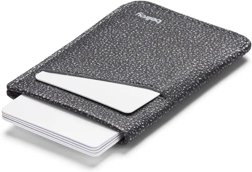 Miniatura 5 de Bellroy Funda de tarjeta, cartera delgada de cuero (máximo 8 tarjetas y billetes), Negro estelar