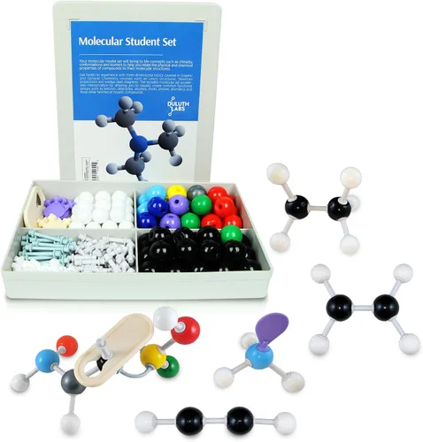 Miniatura 4 de Conjunto de estudiante de química orgánica molecular modelo – configuraciones y orbitales
