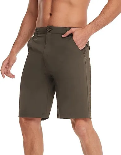 Miniatura 2 de Men's Golf Flat Shorts Hiking Cargo Shorts Men Classic-Fit UPF50+ with Waterproof Lightweight Quick Dry Stretch