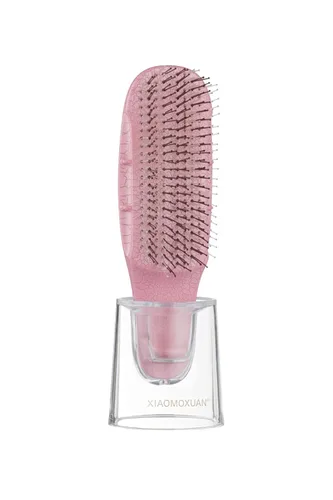 Miniatura 8 de Xiaomoxuan Cepillo de pelo de hadas, cepillo húmedo y seco, peine exfoliante para masaje del cuero cabelludo, peine pequeño para cabello