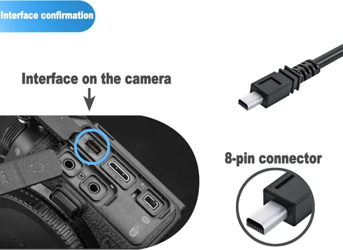 Miniatura 2 de Cable USB compatible Nikon DSLR D3200 - UC-E6 USB