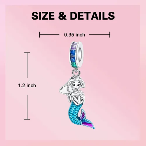 Miniatura 118 de Dije de girasol con diseño de estrella y luna y elefante para pulsera, collar de plata de ley 925, dijes de corazón de amor para mujer, regalo