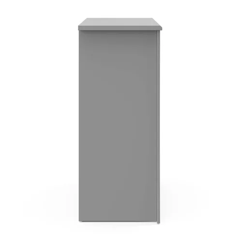 Miniatura 14 de Storkcraft Crescent Cajonera de 4 Cajones (Gris Guijarro) – Certificado GREENGUARD Gold, Cajonera Fácil de Combinar para Dormitorio de Niños y Gris