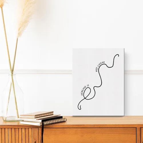 Miniatura 35 de Lienzo cristiano inspirador para pared, enmarcado, regalos religiosos positivos, pinturas en lienzo, póster de versículo bíblico para el hogar