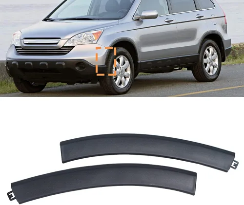 Miniatura 7 de Para Honda CRV 2007-2011 parachoques delantero rueda Fender ceja moldeo ajuste izquierda