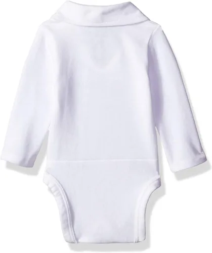 Miniatura 2 de Hanes Ultimate Baby Flexy - Conjunto de 2 piezas (pantalón con body polo de manga larga)