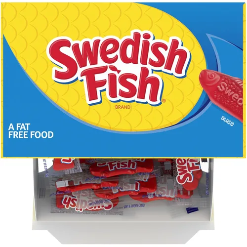 Miniatura 19 de Golosina Swedish Fish, paquetes individuales, 0.21 onzas