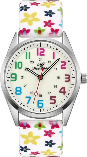 SIBOSUN Wrist Watch Nurse Watch Easy to Read Watches for Medical Students Nurse Doctors Quartz Second Hand Luminous Dial Silicone for Men Women's