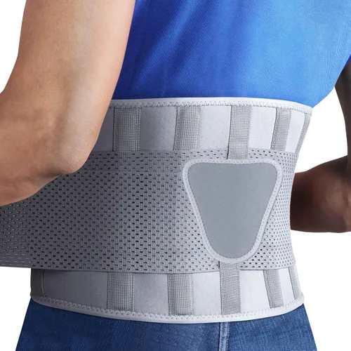 Miniatura 10 de Soporte de espalda de tamaño extra grande para dolor de espalda inferior (XXXL)