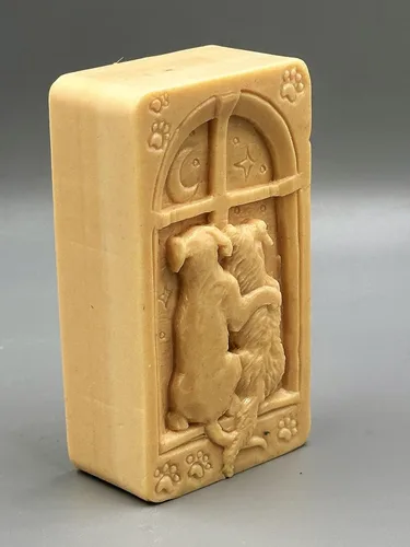Miniatura 5 de Molde de silicona Dogs in Love para hacer jabón y otras manualidades, bricolaje