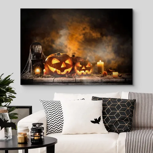 Miniatura 3 de wall26 Lienzo decorativo para pared, imágenes de Halloween, decoración de pared para el hogar, dormitorio, sala de estar, pinturas en lienzo