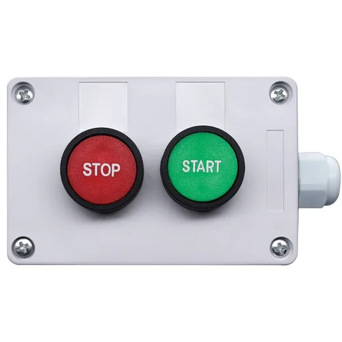 Miniatura 4 de Taiss Interruptor de botón momentáneo para estación de arranque/parada, señal roja y verde, NO NC, interruptores pulsadores de estación AC 660V 10A